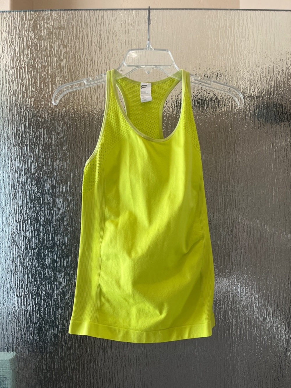 Fabletics Neon Lime Racerback Tank